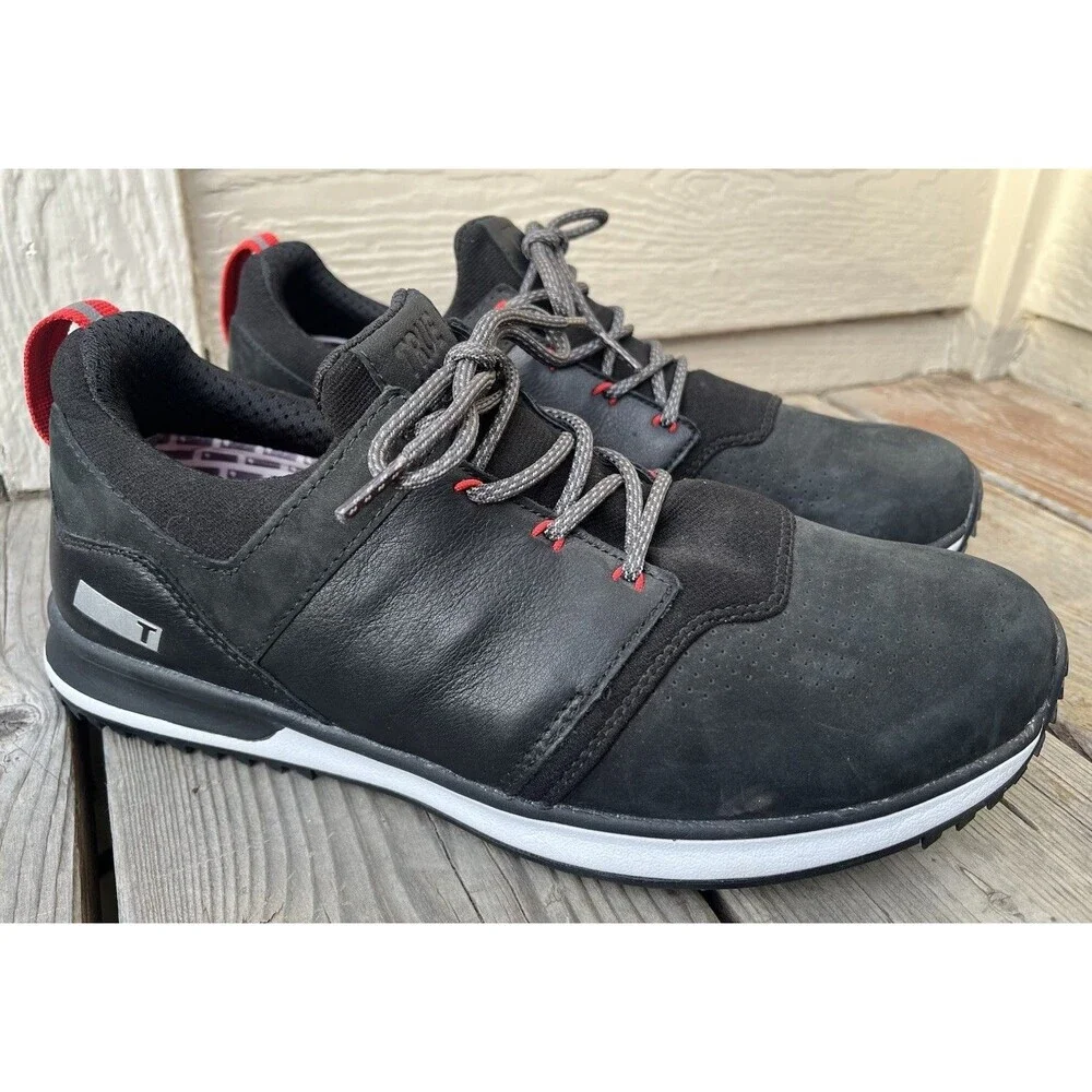 True Linkswear Major Men’s 10 Spikeless Golf Shoes - Black